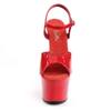 Pleaser - ADORE709 KnöchelriemenSandale, Poledance Schuhe - Pole dance schuhe - Rot Product image